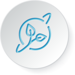 Sustainable Packaging Icon Gray Sky Icon: sustainable packaging and solutions offerings