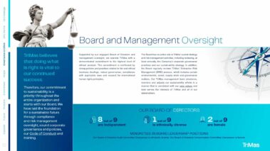 Trimas Sustainability Report 2022 12 Trimas sustainability report 2022 12. Sustainability report