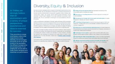 Trimas Sustainability Report 2022 24 Trimas sustainability report 2022 24. Sustainability report