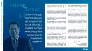 Trimas Sustainability Report 2022 3 Trimas sustainability report 2022 3. Sustainability report