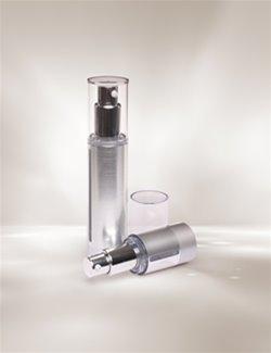 Cosmetic airless dispensers