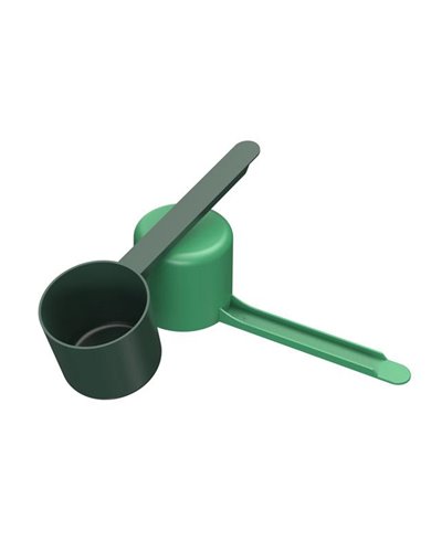 60cc straight walled scoop long 3. 5 inch handle
