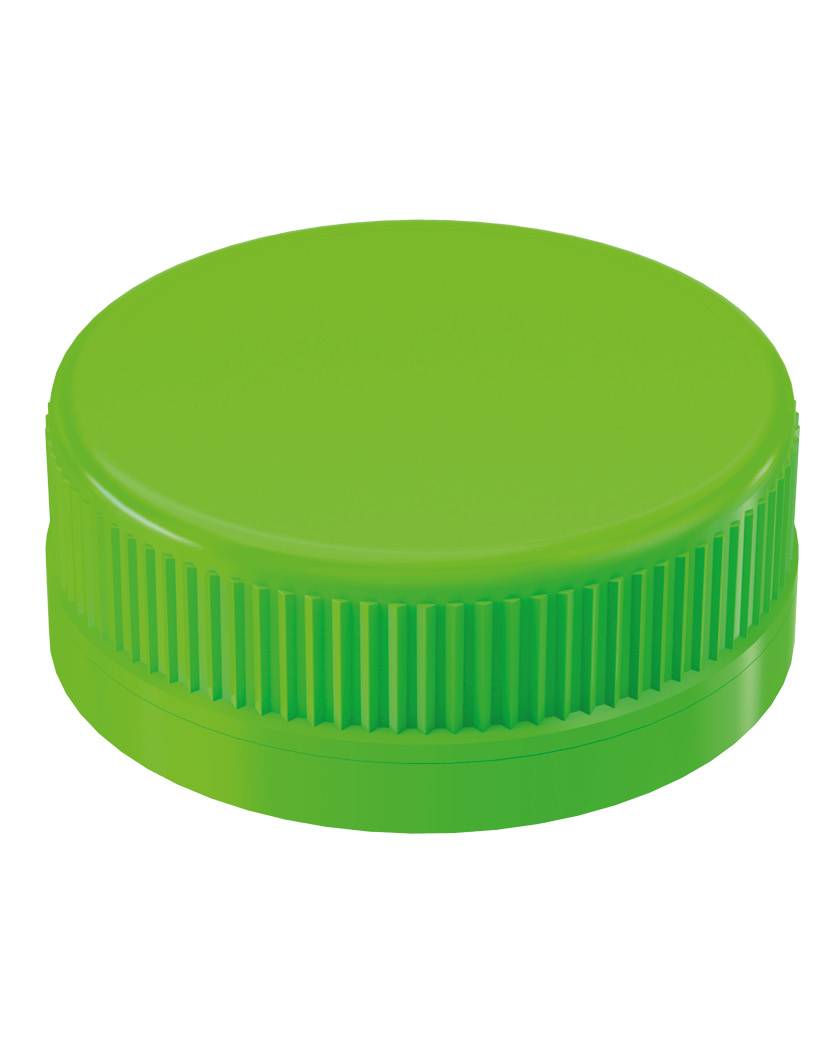 1p25 aseptic dairy tethered flat cap