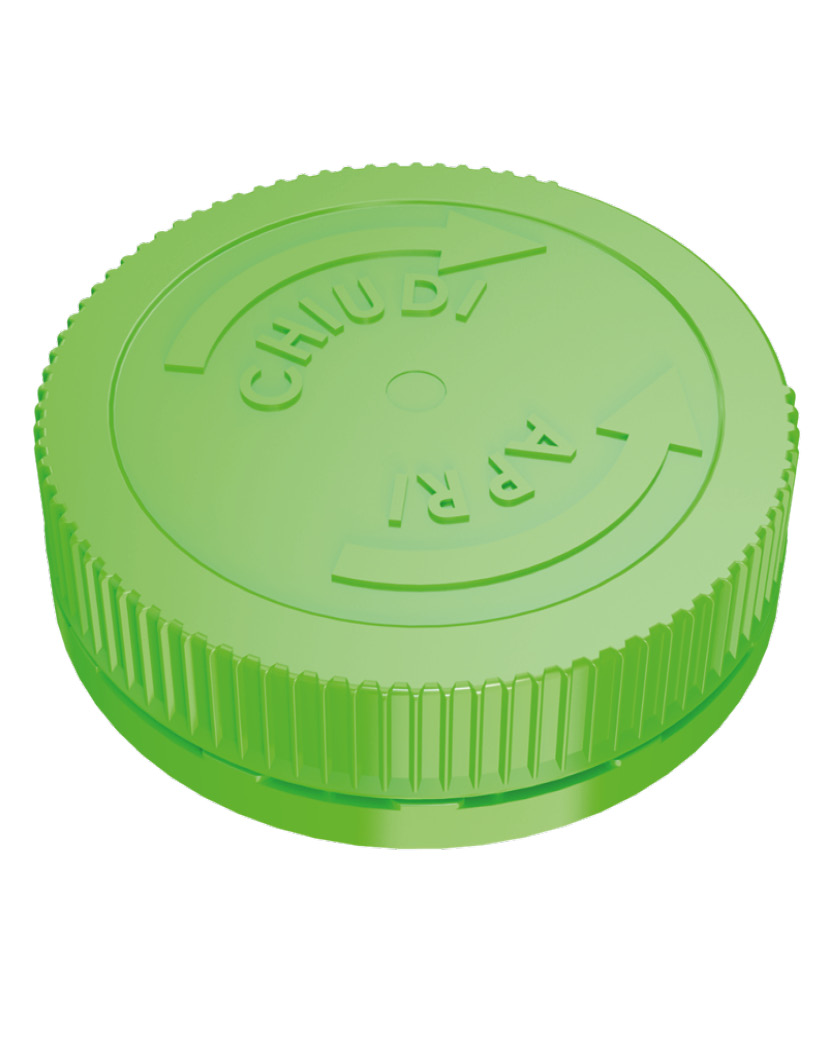 1p41 aseptic tethered flat cap